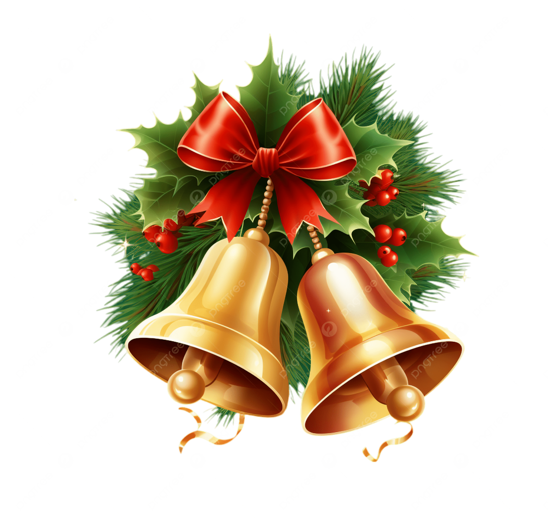 3PCS BELLS W/RED BERRIES WTA 19036